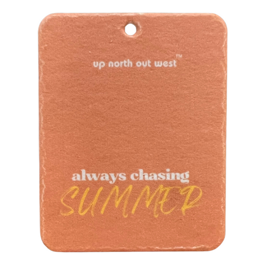 AIR FRESHENER: ALWAYS CHASING SUMMER in COCONUT